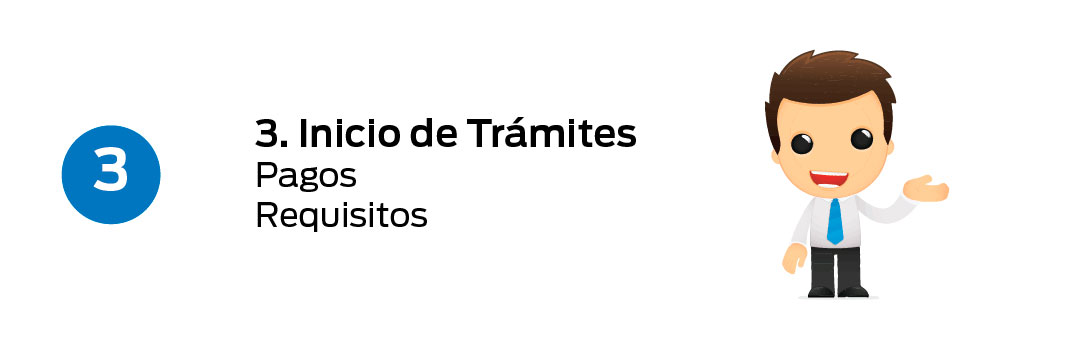 Inicio de Trámites